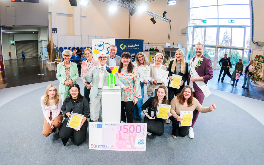 Wettbewerb der Gärtner und Floristen: Bärbel Grzenia aus Borken ist Siegerin des IPM Messe-Cups 2026